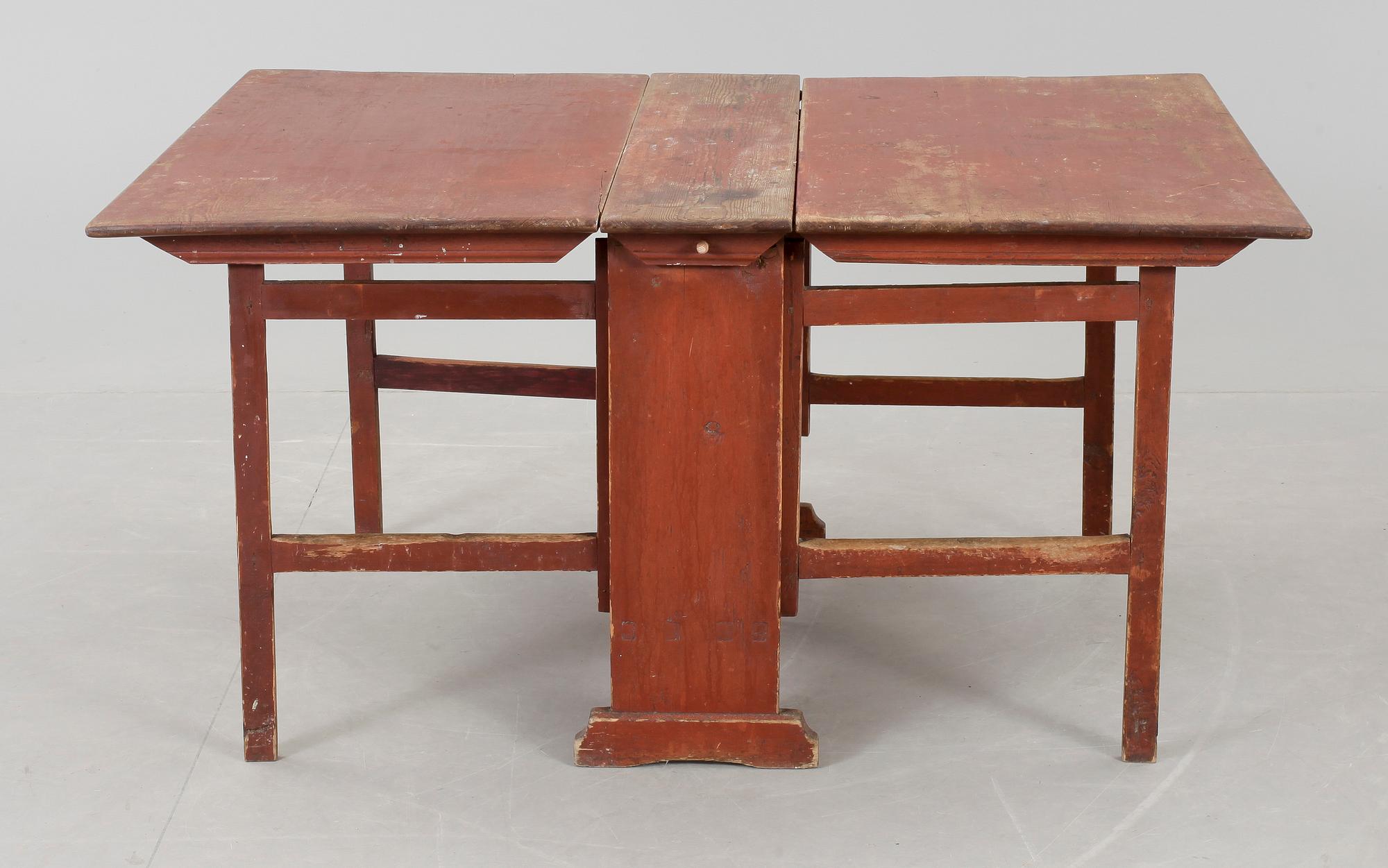 SLAGBORD, allmoge, 1800-tal.