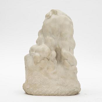 Arnséne Matton, a marble sculpture, signed.