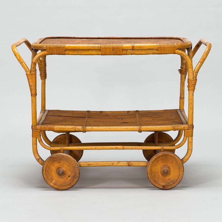 Serveringsvagn, 1900-talets mitt.