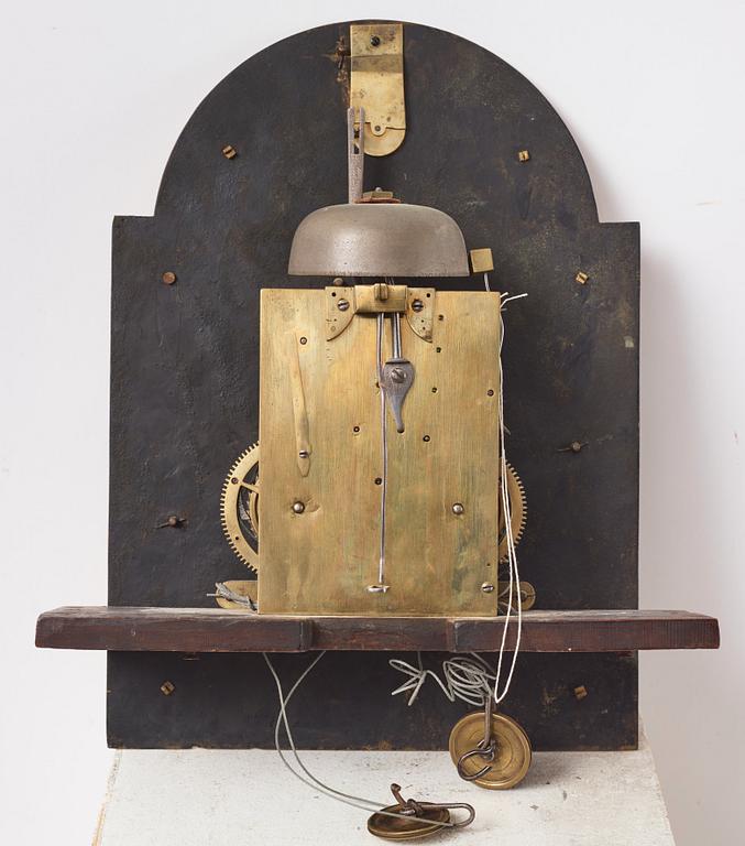 A mahogany longcase clock by John Hodges (active circa 1729-38).