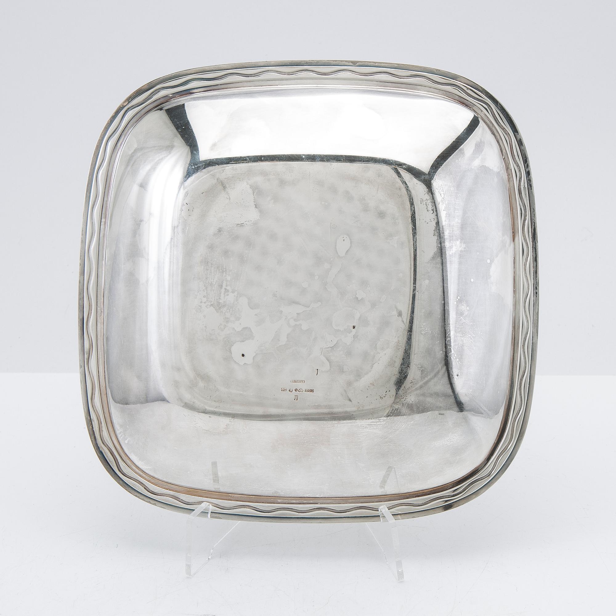 Fat, silver, CG Hallberg, Stockholm, 1954.