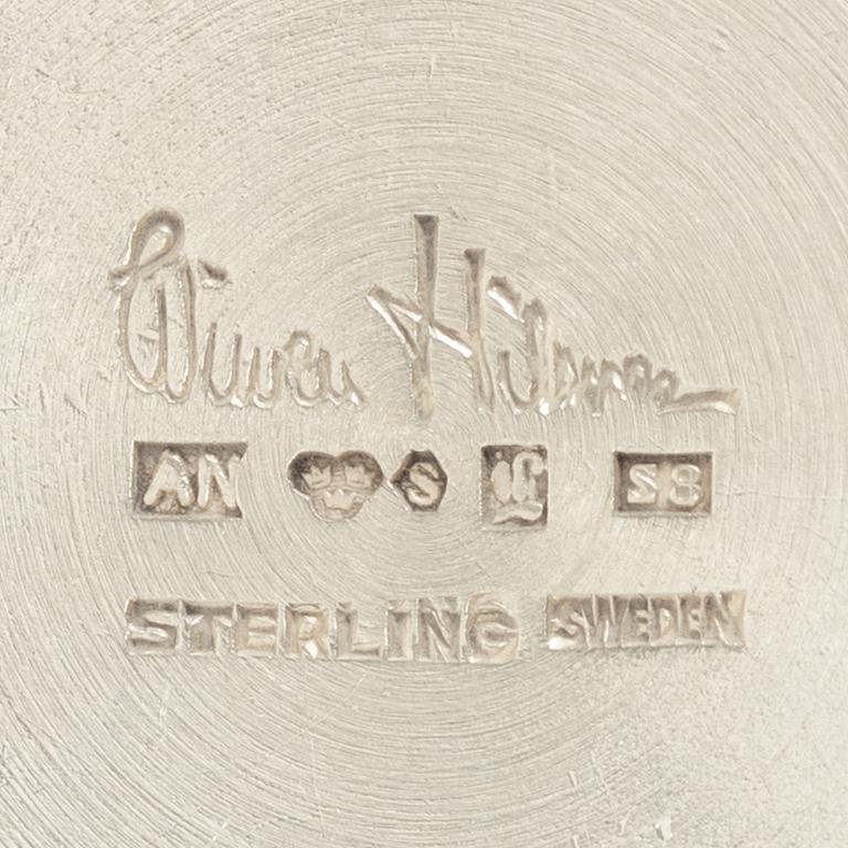 Wiwen Nilsson, a sterling silver beaker, Lund, Sweden 1944.