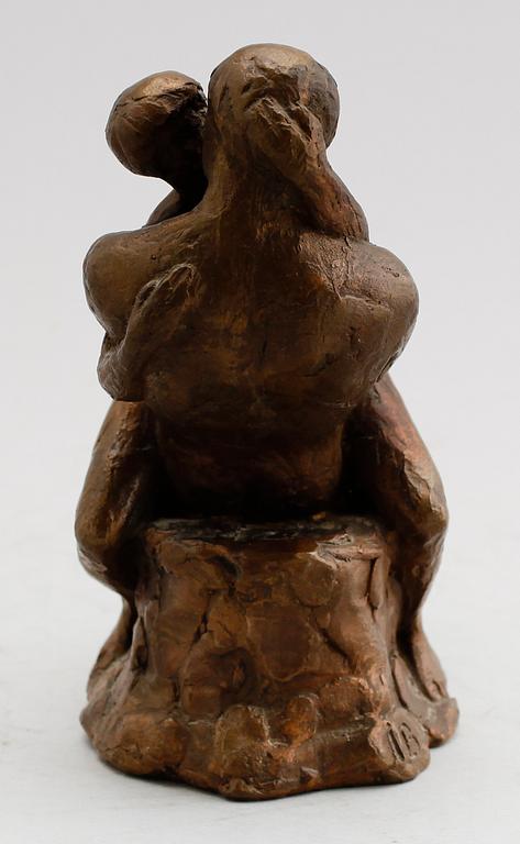 SKULPTUR, brons, sign IB, sannolikt Ib Braun.