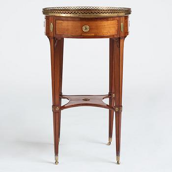 Bord, tillskrivet Gottlieb Iwersson (mästare i Stockholm 1778-1813), Sengustavianskt.