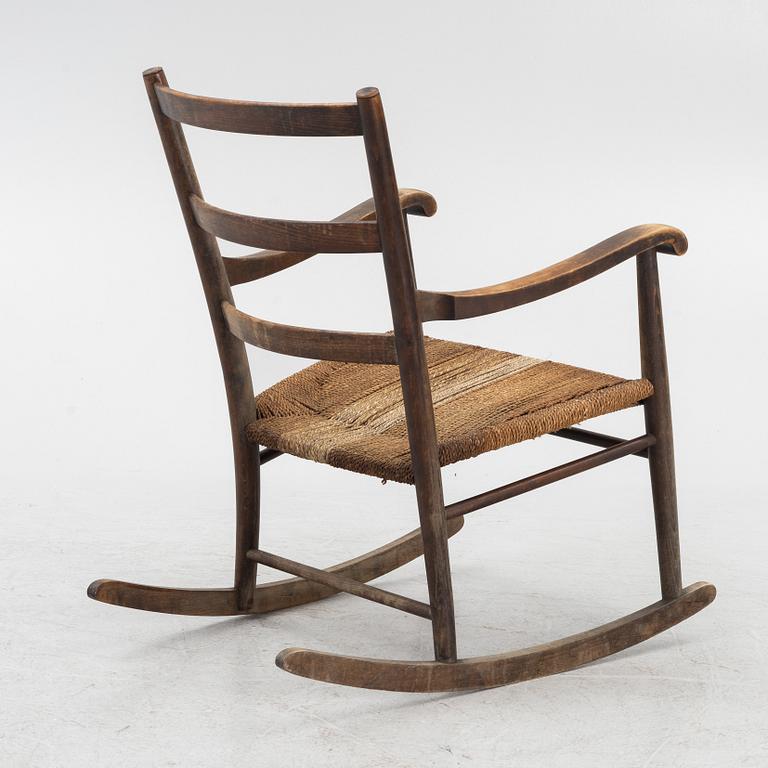 Rocking chair, Gemla, 1930s.