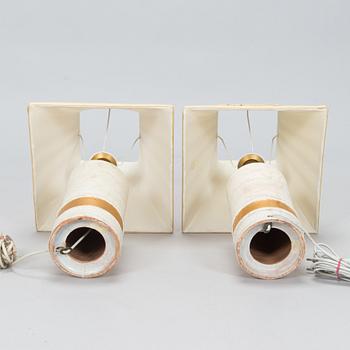 A pair of 1960/1970 table lamps for Bitossi.