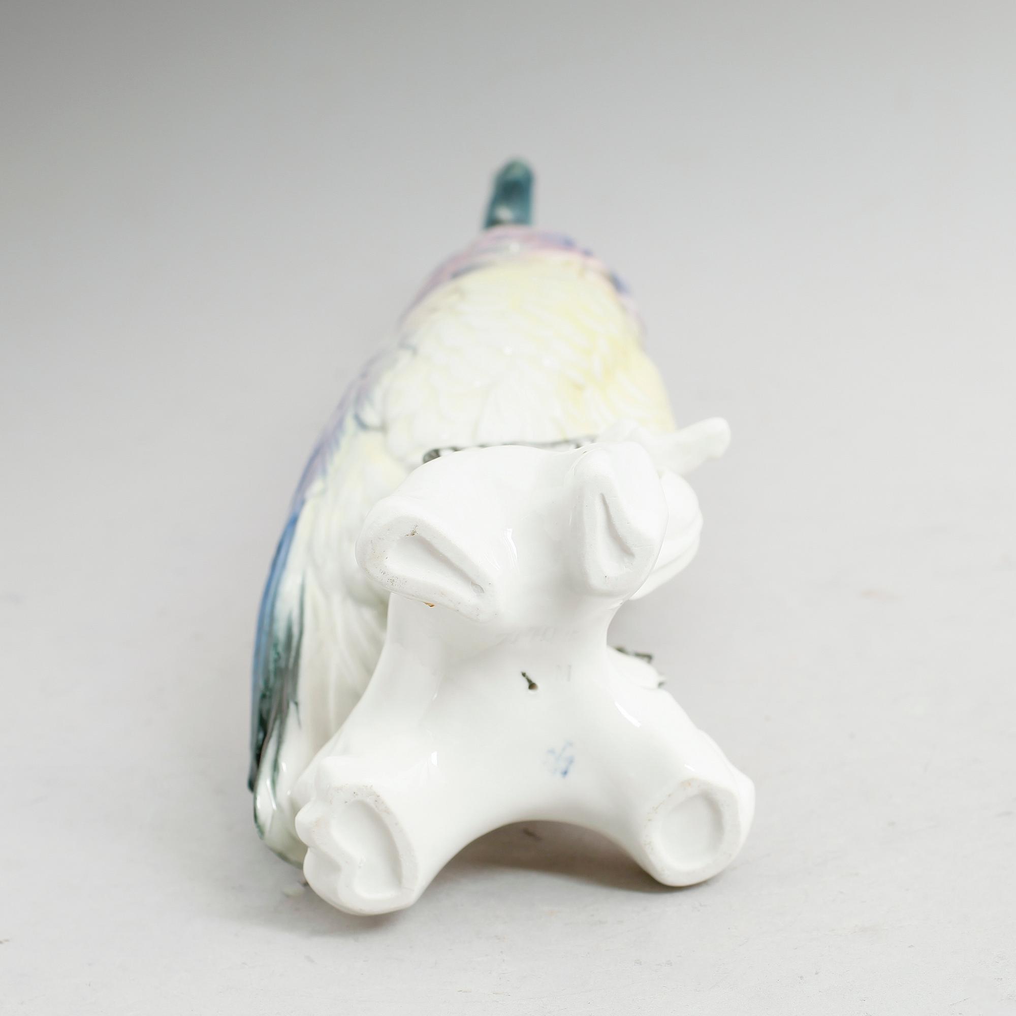 FIGUR, porslin, Ens, 1900-talets mitt.