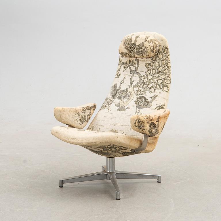 Alf Svensson, Swivel armchair, "Contourett Roto", DUX, 1970s/80s.