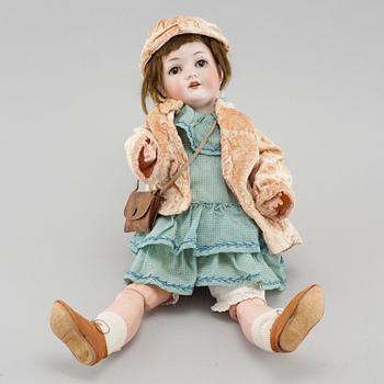 A doll by Waltershausen, Germany, early 20th century.