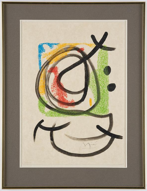 Joan Miró, Untitled, from: "Les Essencies de la Terra portfolio".