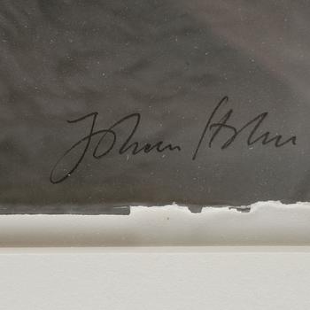 JOHAN HOLM, fotografi, signerad.