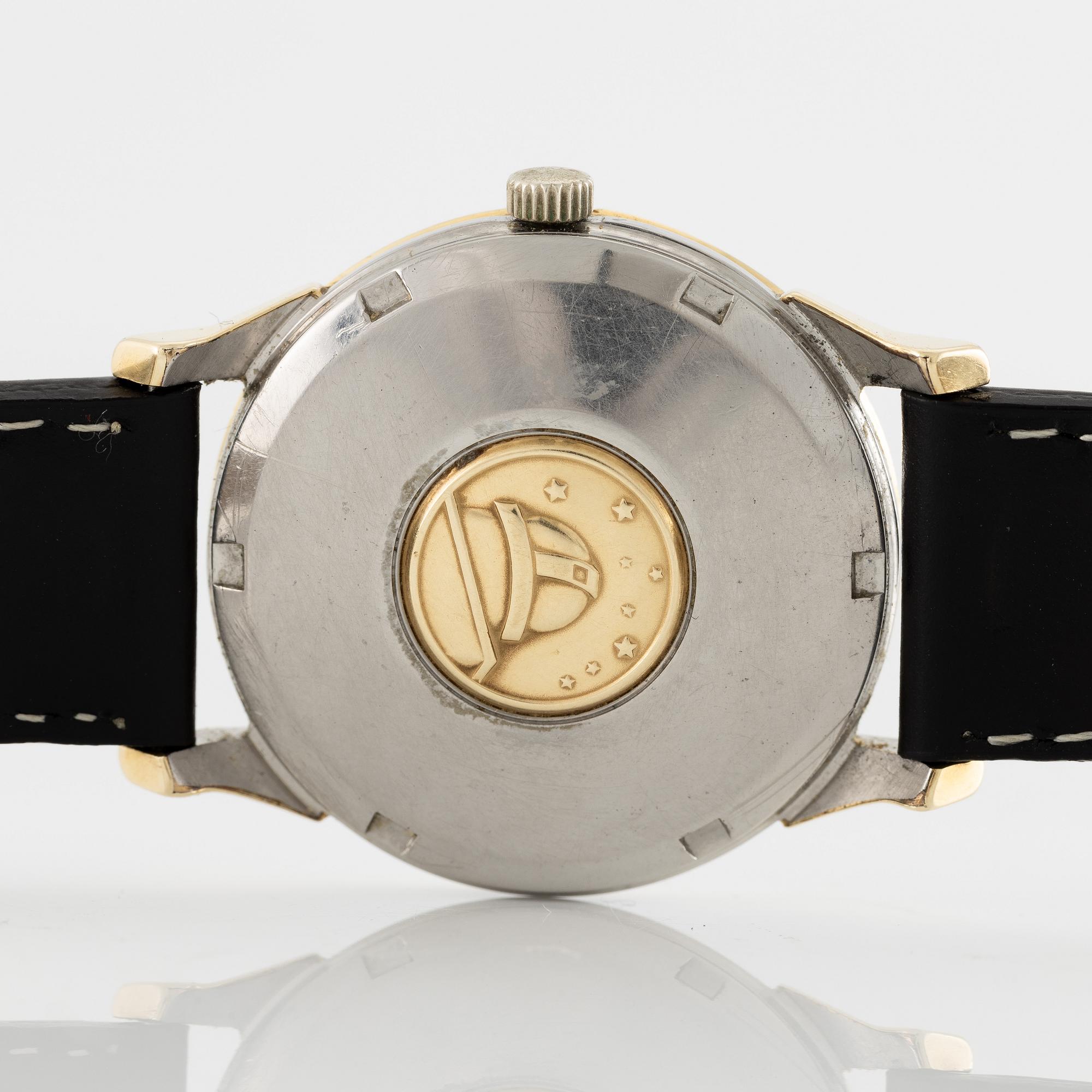 Omega, Constellation, "Pie-Pan", wristwatch, 34 mm.