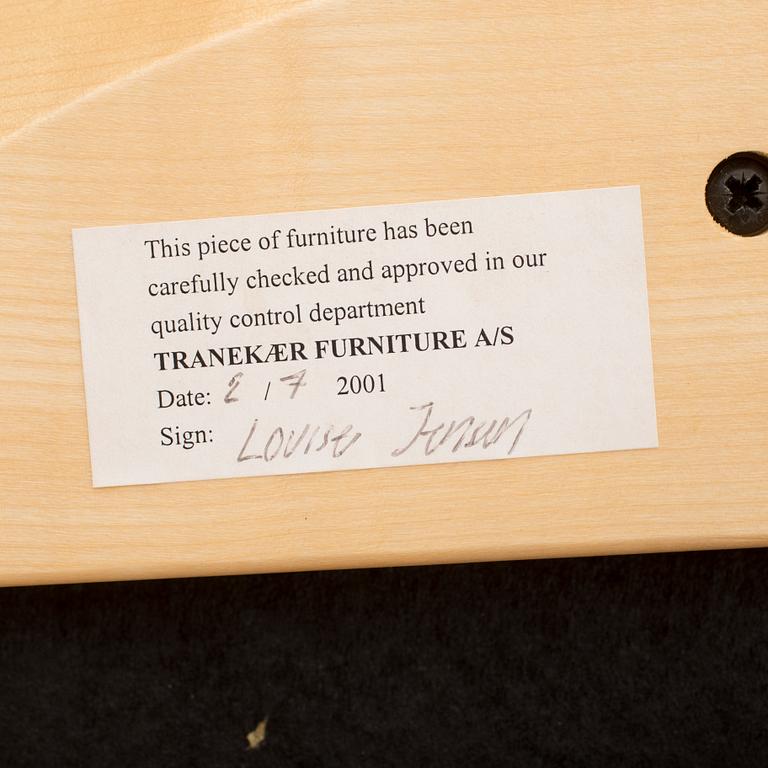 STOLAR, ett par, "String Chair", Niels Jörgen Haugesen, Danmark, 1900-talets andra hälft.