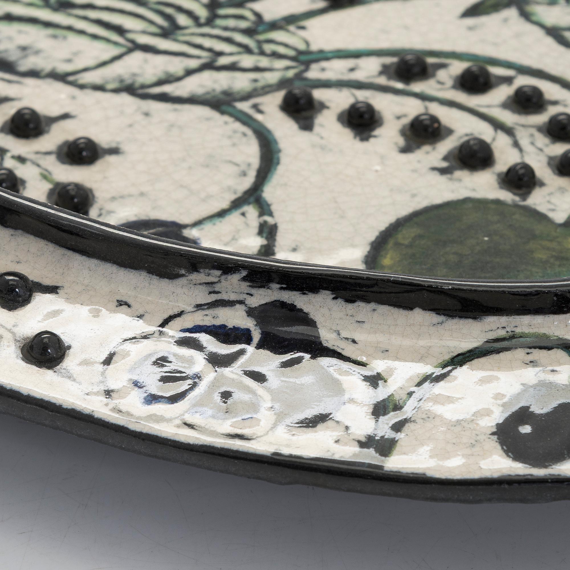 Birger Kaipiainen, koristevati, keramiikka, signeerattu Kaipiainen.