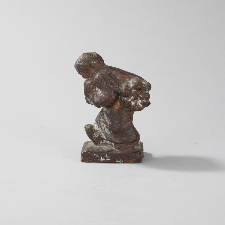 BEN RENVALL, brons, signerad.