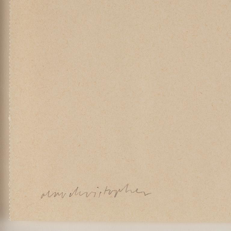 Olav Christopher Jenssen,  mixed media on paper, signed and dated 23.mars 1989.