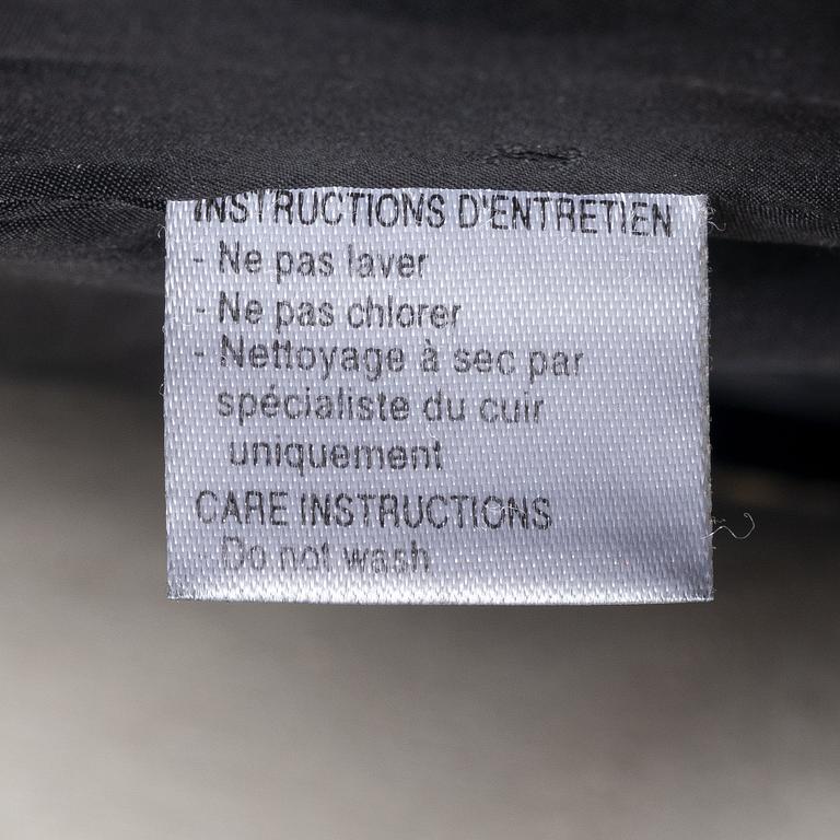 Chanel, A 1990's leather jacket.