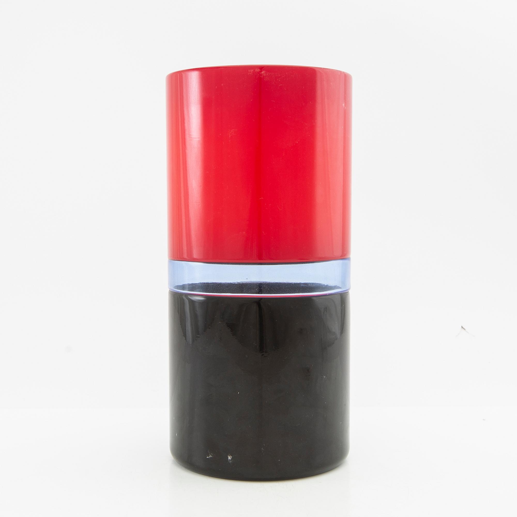 Timo Sarpaneva, vas "Tuuli" Venini Italien signerad och daterad 90.