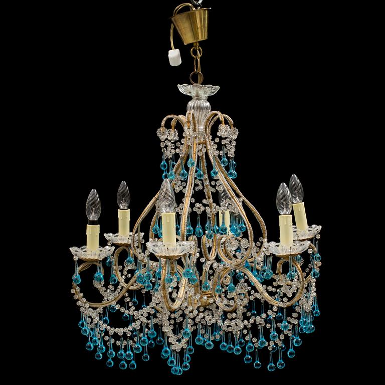 A 1930's/40's chandelier.