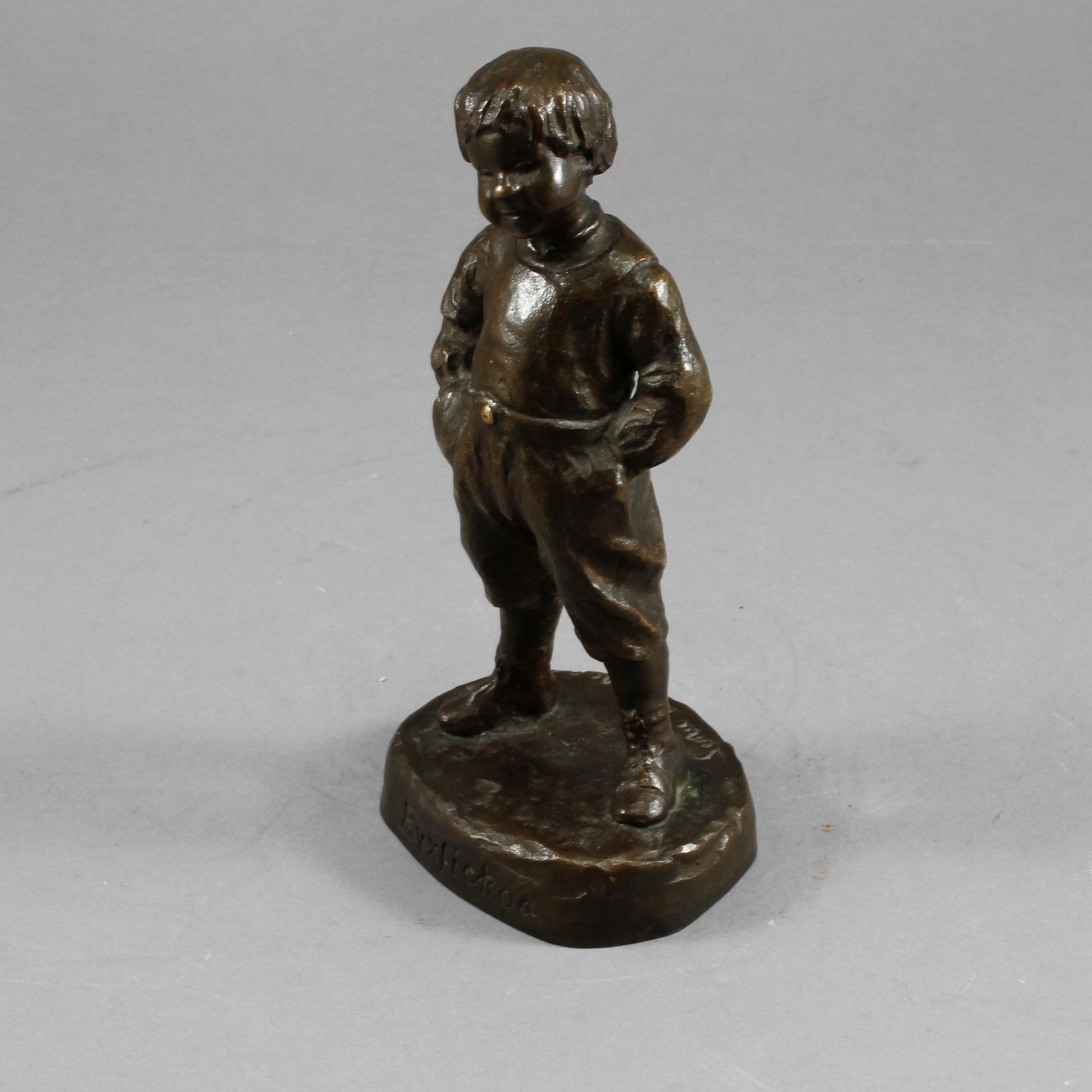 LENA BÖRJESON, skulptur, brons, signerad.