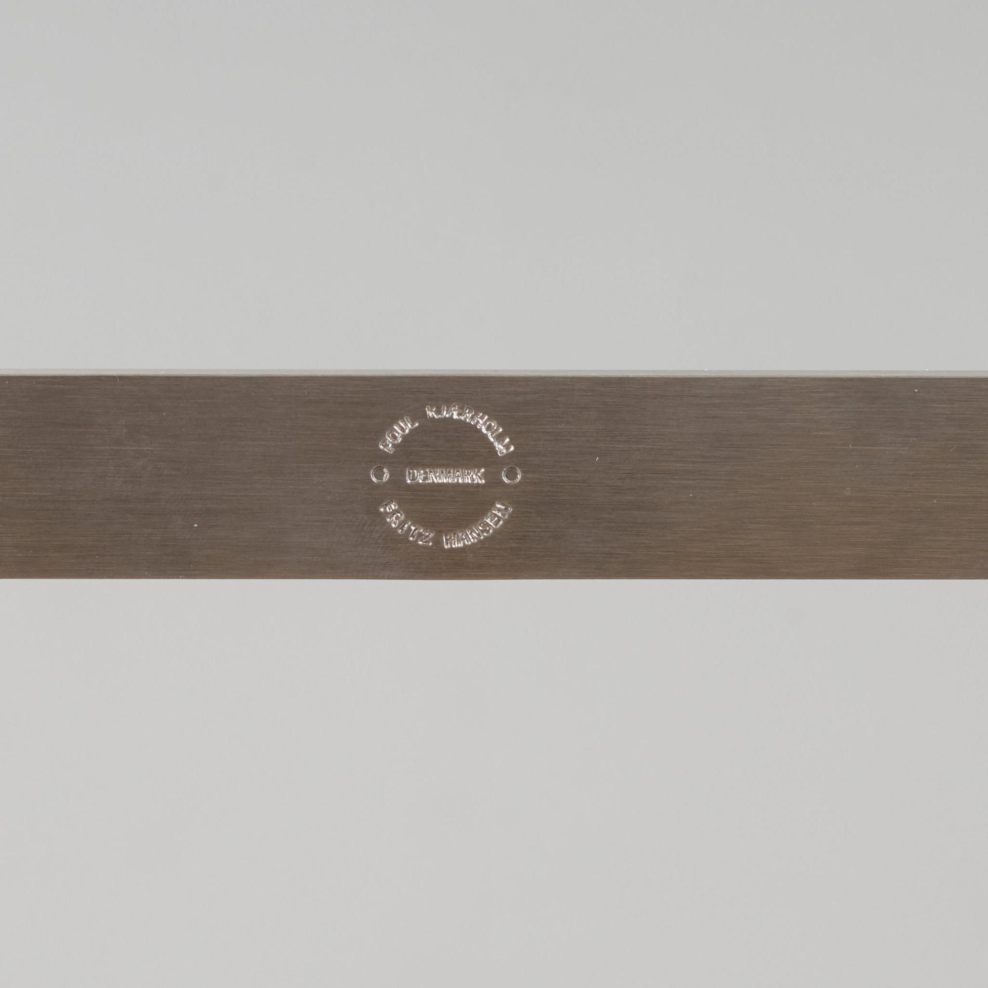 Poul Kjaerholm, matbord, "PK-54", Fritz Hansen, Danmark, 2011.