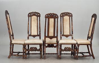 STOLAR, 4+1. Barock, 1700-tal.