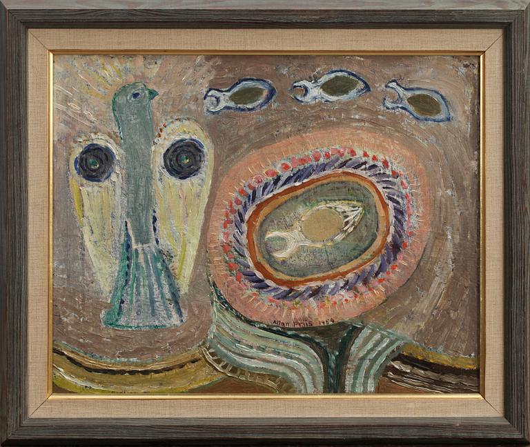 ALLAN FRIIS, olja på duk, sign o at 1959.