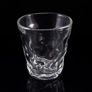 GUNNEL NYMAN, a glas vase, Iittala, signed.