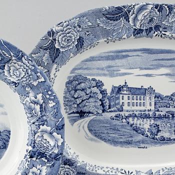 MATSERVIS, 57 delar, porslin, "Skåne", Rörstrand, 1900-tal.