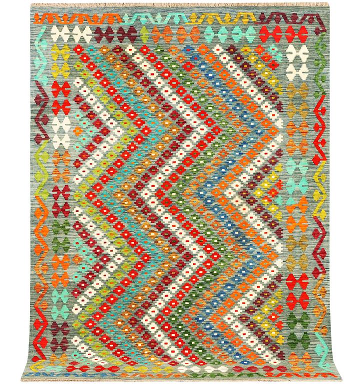 Matta, Kelim, Afghanistan, ca 249 x 177 cm.