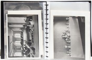 Wilhelm Kåge & Gustavsberg, binder with photographs, 1940s-50s.