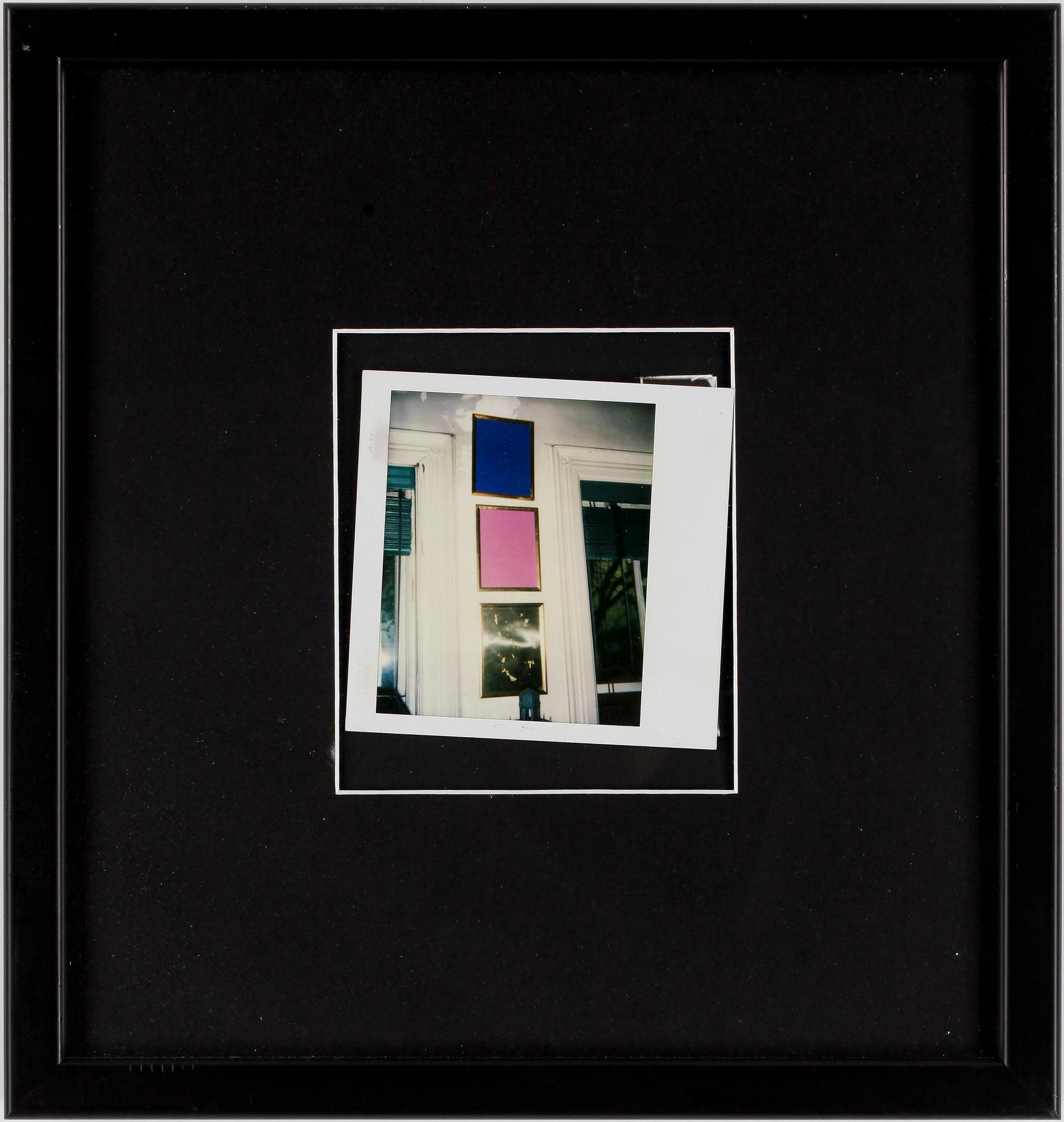 ANDY WARHOL, polaroidbild, osignerad, stämpelsignerad (stamp of authenticity) "Estate of Andy Warhol".