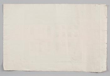 JEAN ERIC REHN, 4 gravyrer, efter Carl Hårleman, 1700-talets andra hälft.