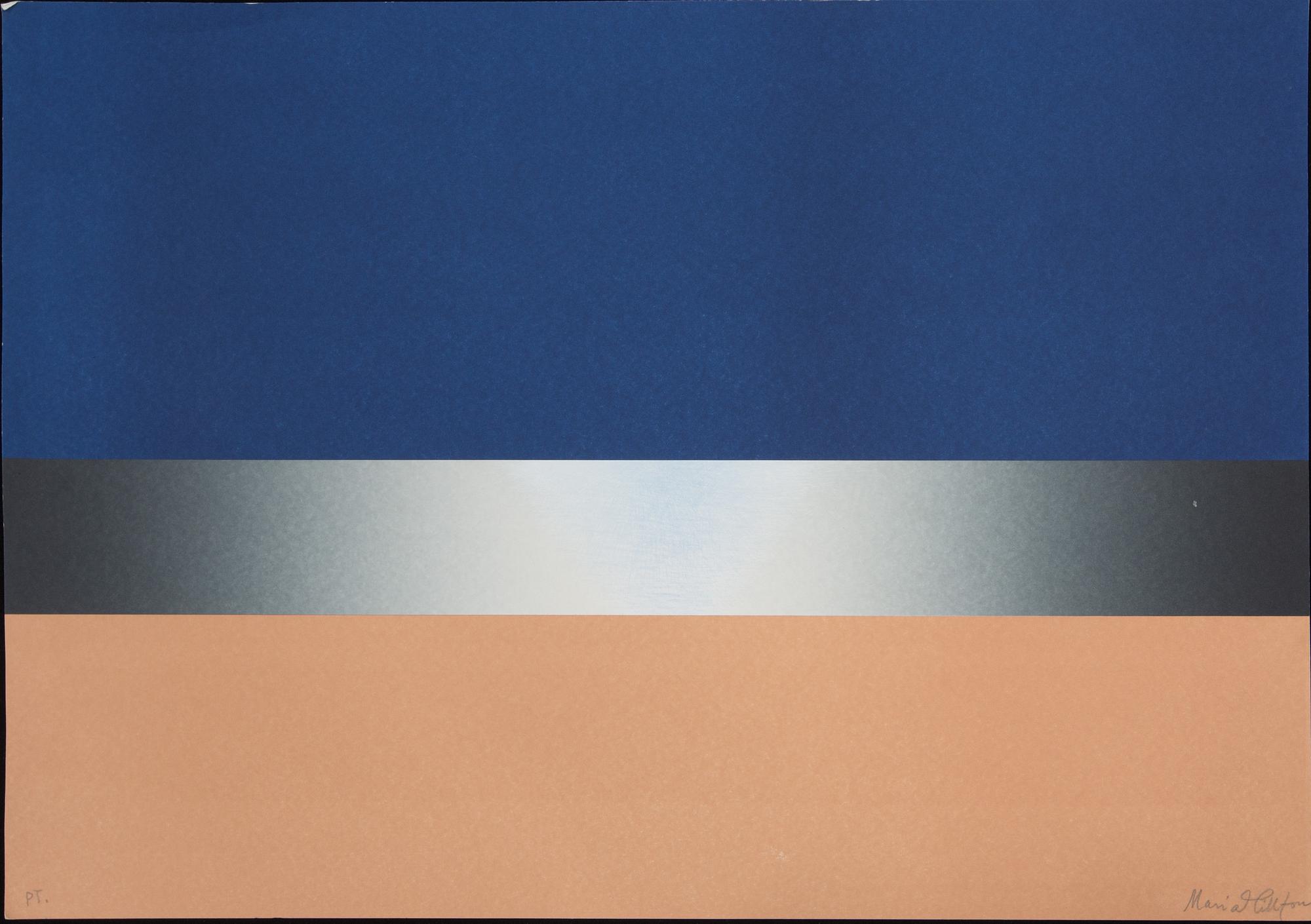 MARIA HILLFON, färglitografier, 2 st, signerade. Provtryck.