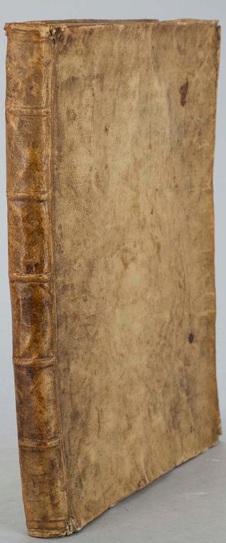 BOK, pergament, numrerade kopparstick, 1600/1700-tal.