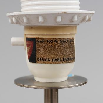 GOLVLAMPA, RD1380, Carl Fagerlund, Orrefors, 1900-talets mitt.