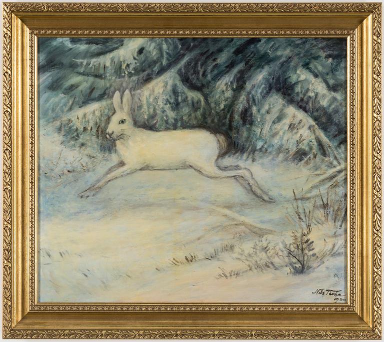 NILS TIRÉN, oil on canvas, signed and date 1920.