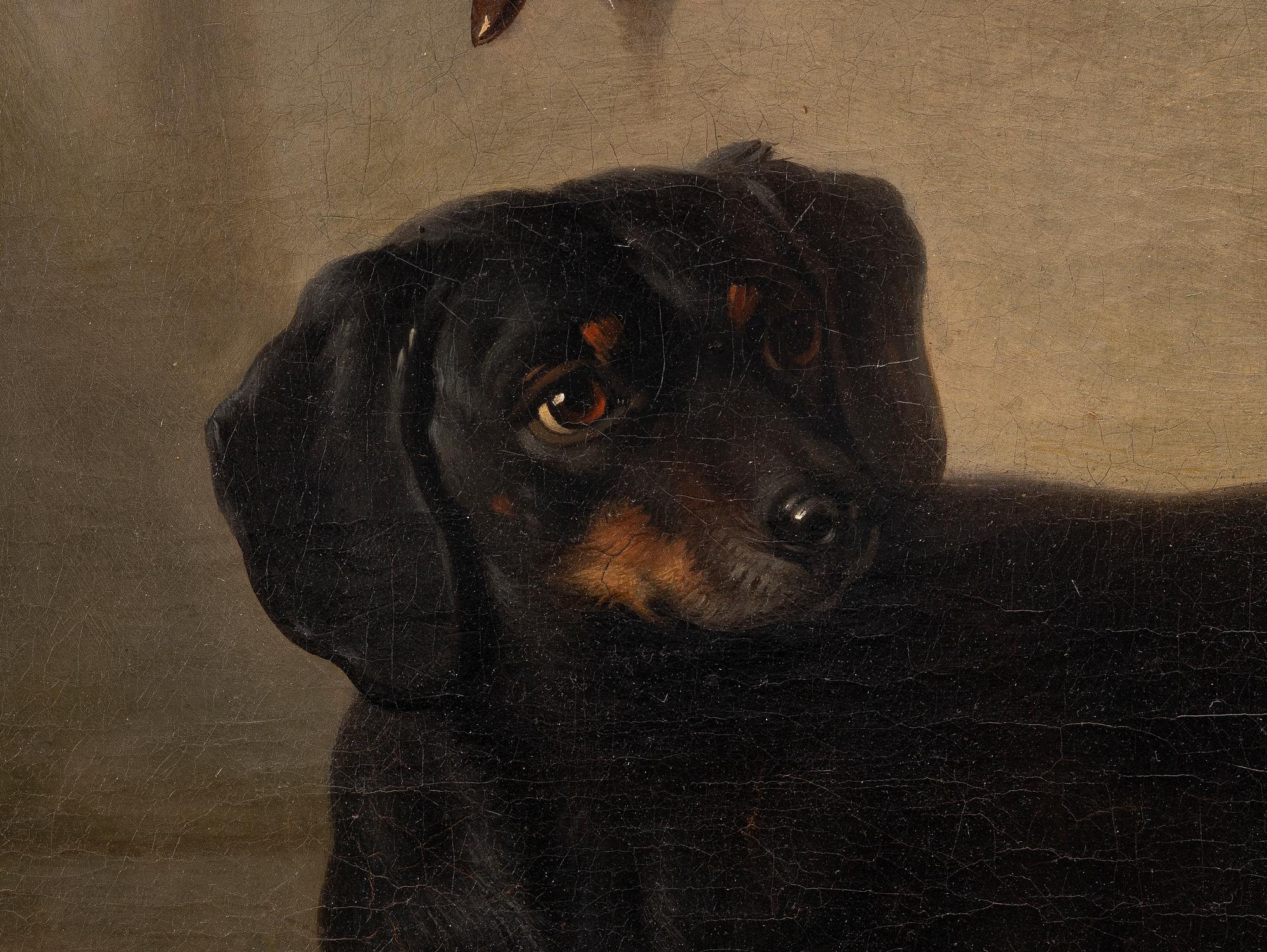 Jean-Baptiste Oudry, efter, "Taxen Pehr med jaktbyte".