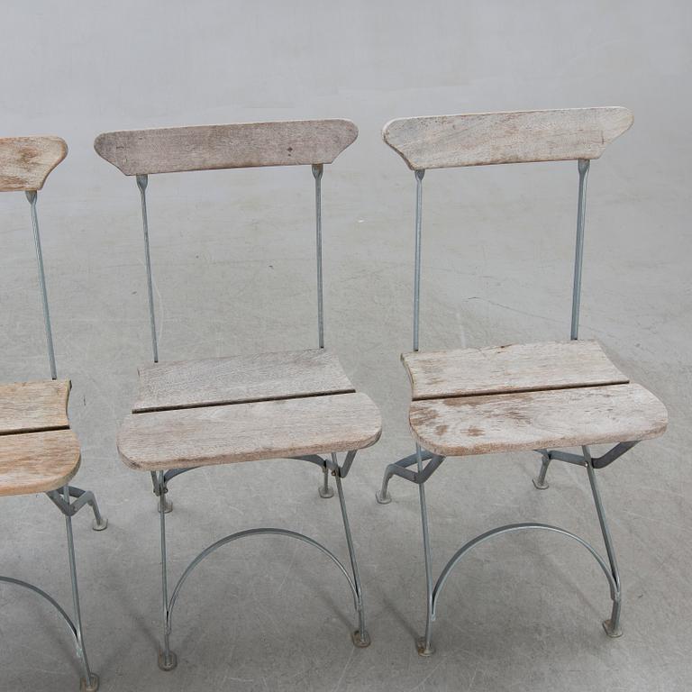 Byarum, "Bryggeristol, 4 st, Honduras Mahogny.