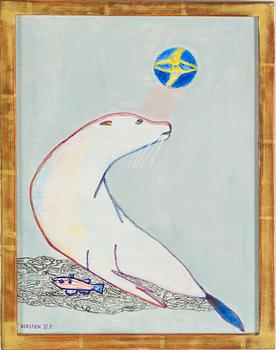 HANS VIKSTEN, HANS VIKSTEN, oil on canvas/panel, 10, signed and dated -71.