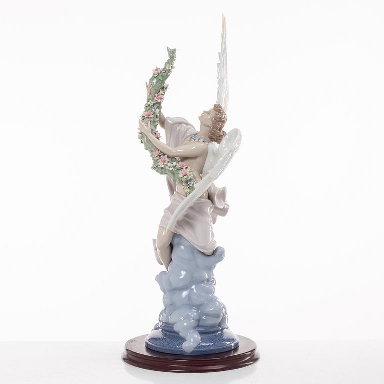 Salvador Furió, figurine, "Celestial Ascent", Lladró, Spain, 2000-2001.
