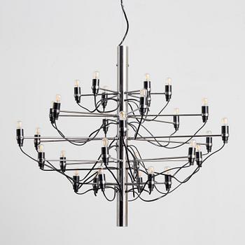 Gino Sarfatti, chandelier, model 2097/30, Flos, Italy.