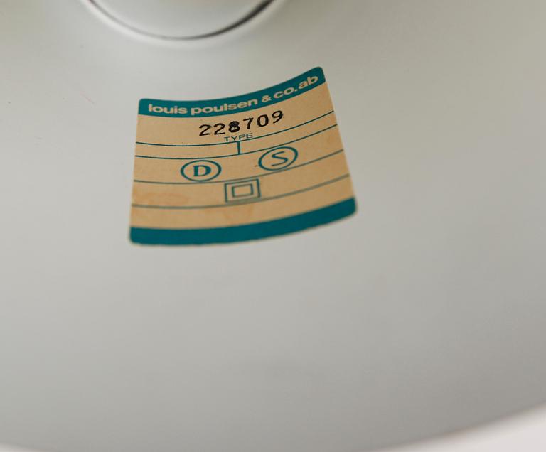 GOLVLAMPA, "AJ", Arne Jacobsen, Louis Poulsen, 1900-talets senare del.