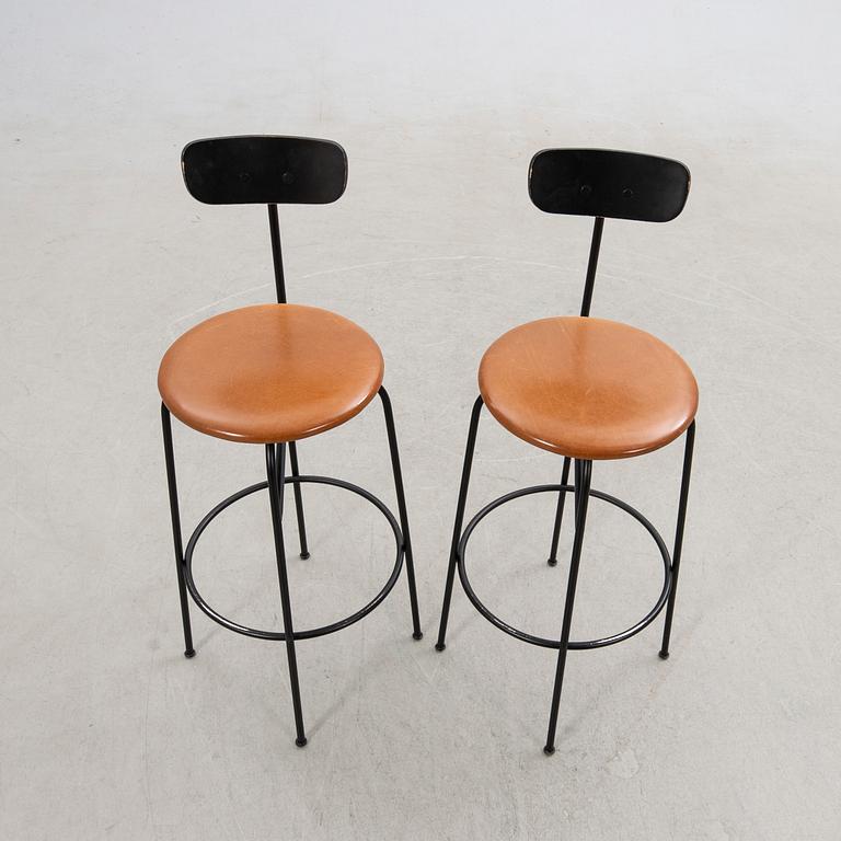 Afteroom, bar stools, a pair, "Counter Chair" Audo, Denmark.