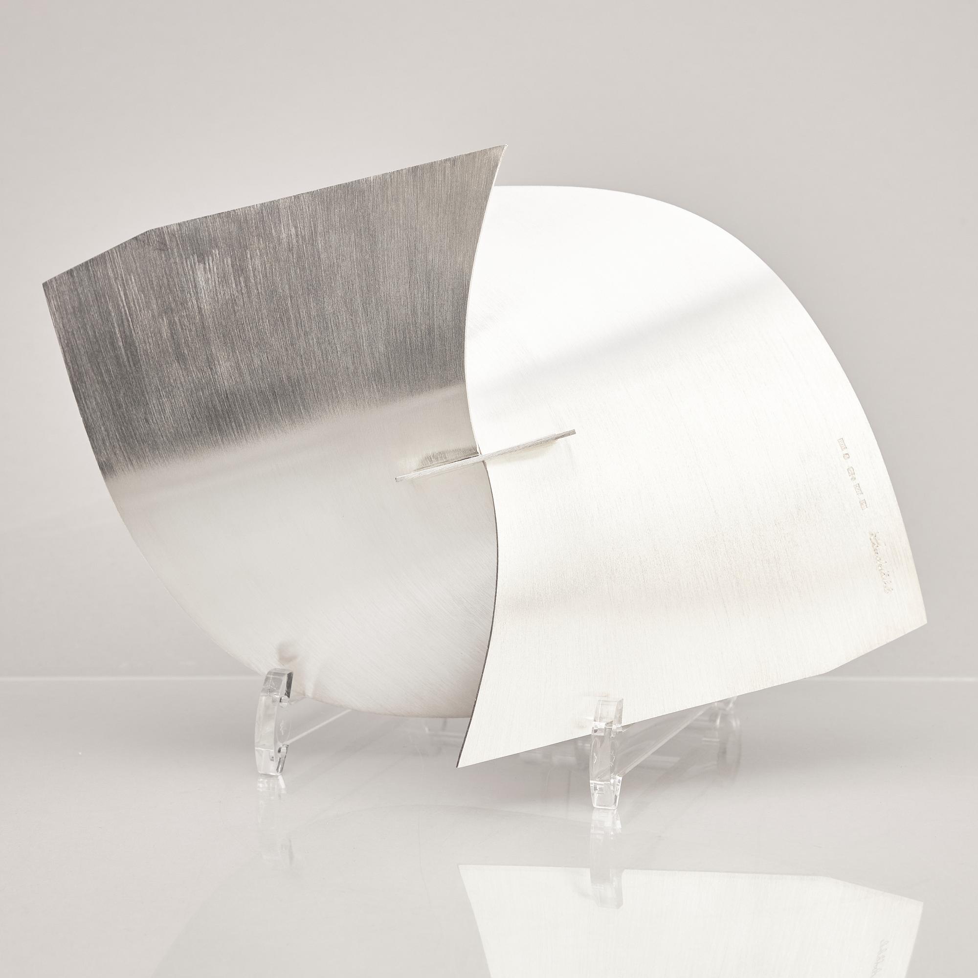 Rolf Lindståhl, skål, sterling silver, Stockholm 2013.