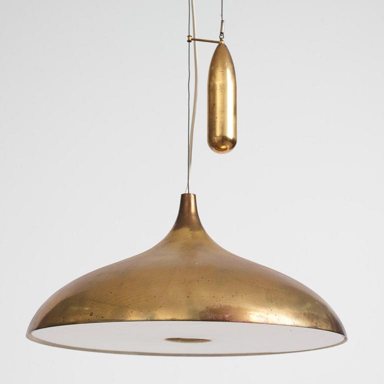 Bröderna Malmströms Metallvarufabrik, a ceiling lamp model "1576", Malmö, 1950s.
