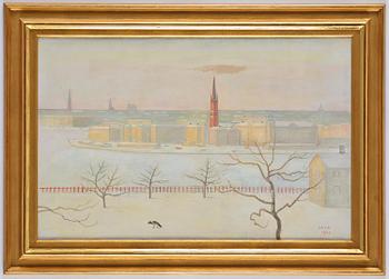 Einar Jolin, Vy mot Riddarholmen.