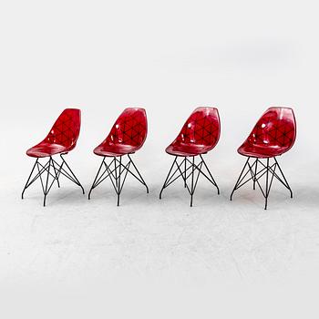 Stolar 4 st "Prisma" Dal Segno Italien 2000-tal.