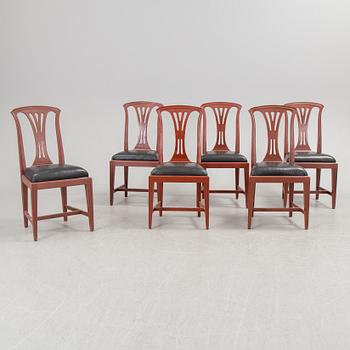 A set of six 'Fresta' chairs by IKEA, late 20th century.