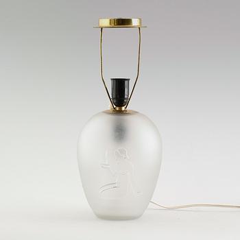 BORDSLAMPA, 1900-talets mitt.